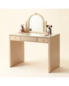 Reanna Glass Desk (synthetic illustration; no displayed measurements)