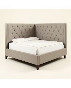 Nonnie Queen Tufted Upholstered Standard Bed (synthetic illustration; no displayed measurements)