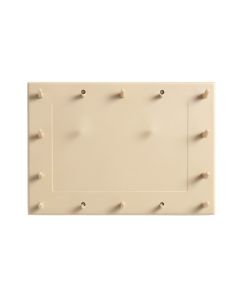 Dawn Brook Empty Wall-Mounted Tool Organizer Panel - Beige
