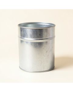Buckhead Galvanized Bread Canister (synthetic illustration; no displayed measurements)
