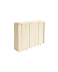 Wren Canyon Narrow Outdoor Storage Bench - Cream (synthetic illustration; no displayed measurements)