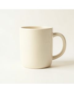Hill Bend Ceramic Mug - Cream (synthetic illustration; no displayed measurements)