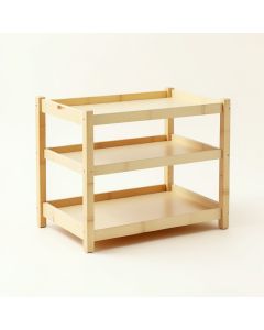 Bay Bend Empty Countertop Canister Rack - Beige (synthetic illustration; no displayed measurements)