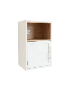 Bay Dell Wall-Mounted Entry Cabinet - White (synthetic illustration; no displayed measurements)