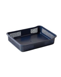 Sage Brook Empty Under-Desk Cable Tray - Navy