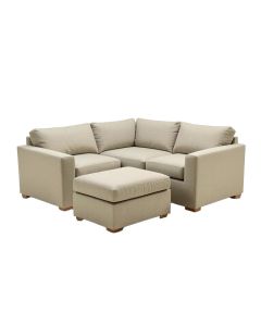 Aelber 118 '' Wide Reversible Modular Sofa & Chaise With Ottoman