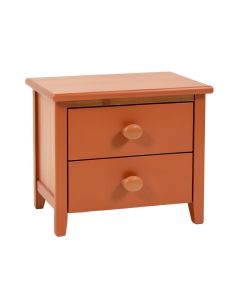 Reed Bluff Nightstand - Terracotta (synthetic illustration; no displayed measurements)