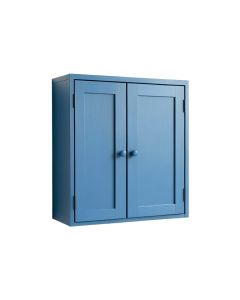 Pine Bridge Wall-Mounted Entry Cabinet - Blue (synthetic illustration; no displayed measurements)