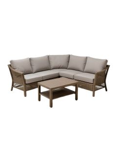 Ottery Patio 3 Piece Seating Group With Cushions