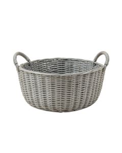 Shore Brook Empty Storage Basket - Gray