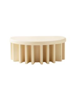Alder Dale Shoe Storage Bench - Cream