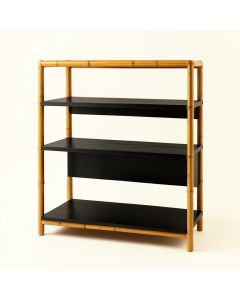 Bay Bridge Empty Seed-Starting Shelving Unit Without Lights - Black (synthetic illustration; no displayed measurements)