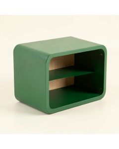 Clay Branch Low Toy Storage Unit - Green (synthetic illustration; no displayed measurements)