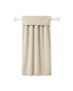 Stasia 2-Way Solid Color Sheer Rod Pocket Single Curtain Panel