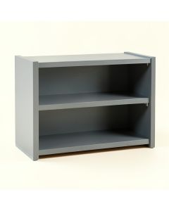 Bay Bend Empty Mug-Storage Cabinet Insert - Gray (synthetic illustration; no displayed measurements)