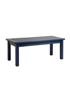 Pine Bridge Indoor Bench - Navy (synthetic illustration; no displayed measurements)