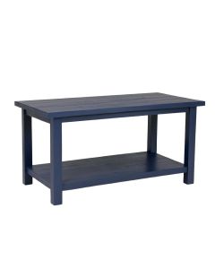 Meadow Bend Empty Workshop Workbench - Navy