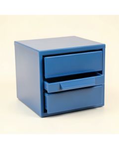 Fern Crossing Small-Parts Storage Drawer Cabinet - Blue (synthetic illustration; no displayed measurements)