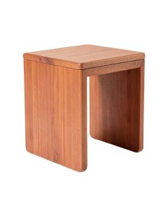Hill Falls Side Table - Terracotta (synthetic illustration; no displayed measurements)