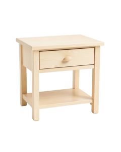 River Edge Nightstand - Ivory (synthetic illustration; no displayed measurements)