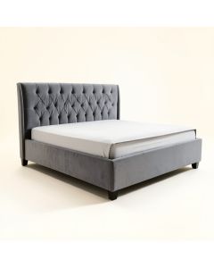 Tufted Upholstered Standard Bed (synthetic illustration; no displayed measurements)