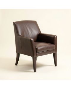Aerith Leather Upholstered Dining Chair (synthetic illustration; no displayed measurements)