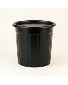 Spruce Canyon Closed Garden Compost Bin - Black (synthetic illustration; no displayed measurements)