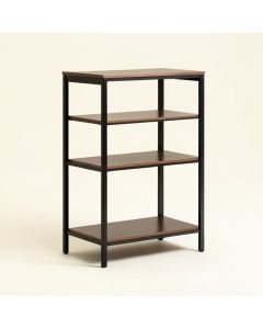 Kratz 54.75 '' H X 35.5 '' W Metal Etagere Bookcase (synthetic illustration; no displayed measurements)