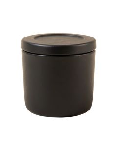 Willow Bend Storage Canister With Lid - Black