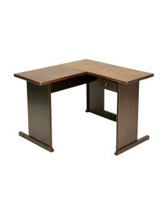 Industrial Vintage Home Office L-Shape Desk