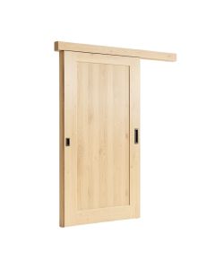 Paneled Wood Planum Sliding Closet Door