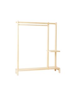 Cliff Bluff Empty Garment Rack - Ivory (synthetic illustration; no displayed measurements)