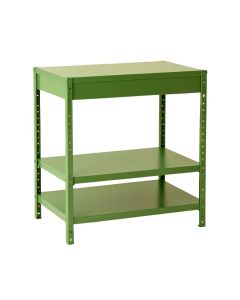 Aspen Arc Desktop Shelving Unit (synthetic illustration; no displayed measurements)