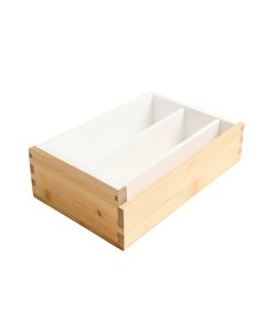 Ash Arc Empty Pantry Drawer Organizer Insert