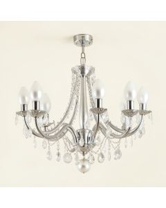 Delisle 8-Light Unique / Statement Empire Chandelier (synthetic illustration; no displayed measurements)