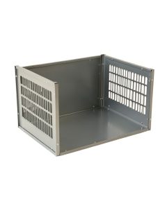 Elm Crest Empty Furniture-Style Pet Crate - Gray
