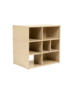 Birch Bridge Desktop Shelving Unit - Beige (synthetic illustration; no displayed measurements)