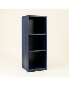 Glen Dell Narrow Cubby Tower - Navy (synthetic illustration; no displayed measurements)
