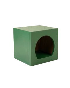 Brook Falls Wall-Mounted Cat Perch - Green (synthetic illustration; no displayed measurements)