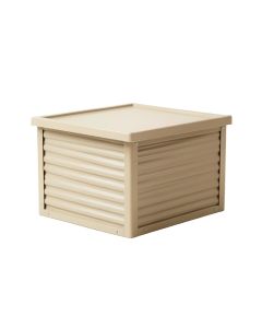 Heath Branch Closed Outdoor Storage Box - Beige (synthetic illustration; no displayed measurements)