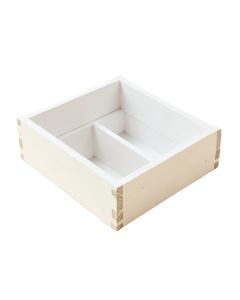 Willow Bluff Empty Pantry Drawer Organizer Insert - White
