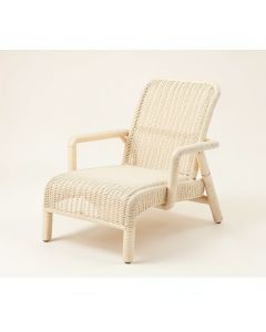 Harbor Bluff Outdoor Lounge Chair - Ivory (synthetic illustration; no displayed measurements)