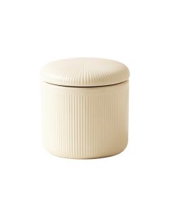 Field Canyon Storage Canister With Lid - Cream (synthetic illustration; no displayed measurements)