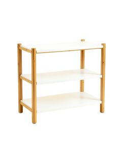 Sage Branch Empty Countertop Canister Rack - White