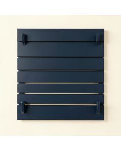 Laurel Crest Empty Wall-Mounted Tool Organizer Panel - Navy (synthetic illustration; no displayed measurements)