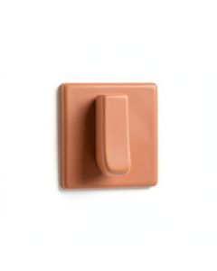 Bay Brook Wall-Mounted Robe Hook - Terracotta (synthetic illustration; no displayed measurements)