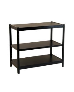 Flint Crest Desktop Shelving Unit - Black (synthetic illustration; no displayed measurements)