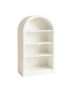 Sage Bluff Freestanding Bookcase - White (synthetic illustration; no displayed measurements)