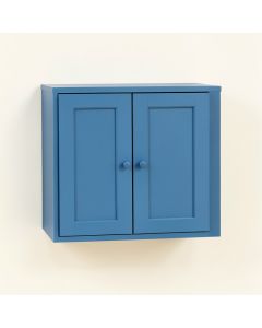 Hazel Branch Wall-Mounted Entry Cabinet - Blue (synthetic illustration; no displayed measurements)