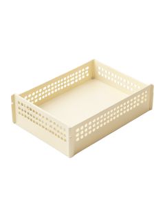 Rowan Dale Empty Under-Desk Cable Tray - Cream